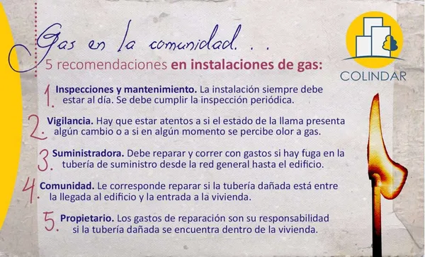 Gas en comunidades