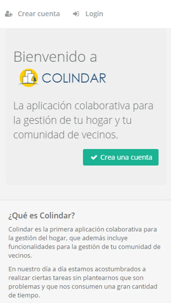 Lanzamos Colindar App!